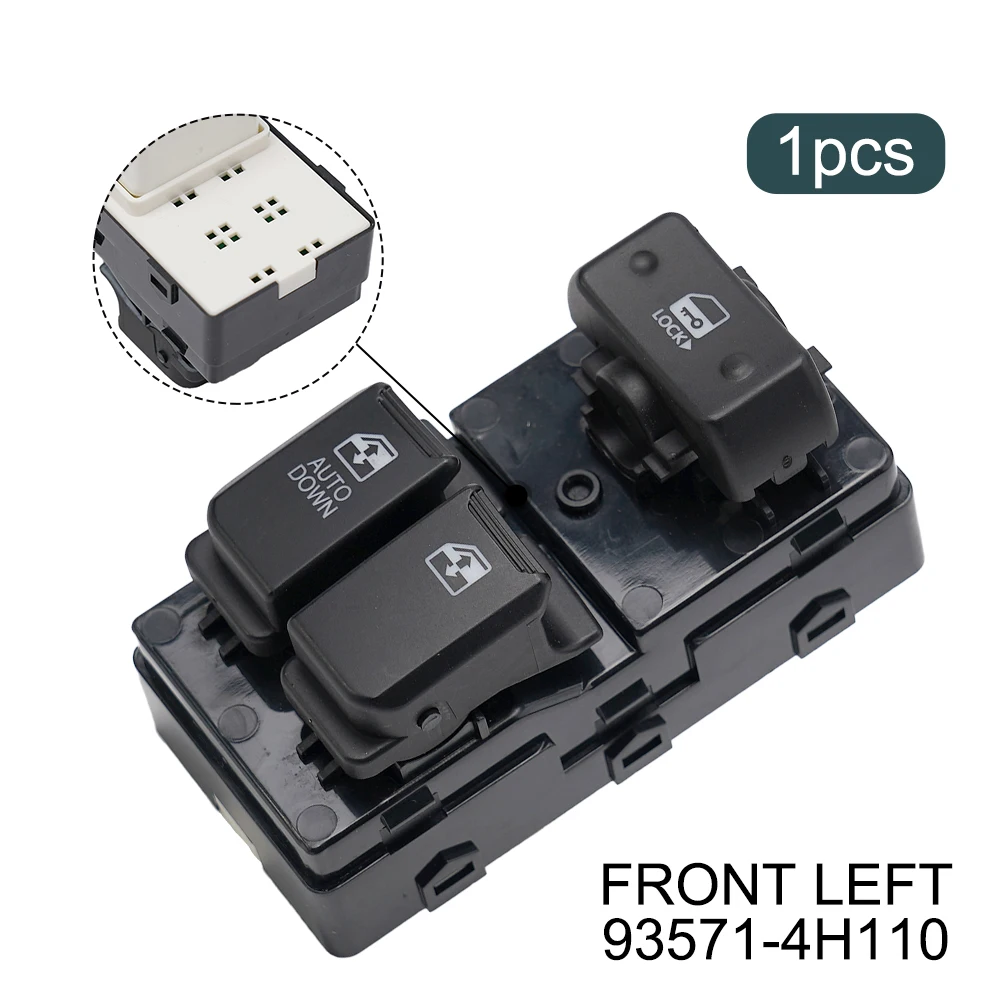 

Brand New Switch Switch 93571-4H110 Electric Glass Switch For Hyundai H1 Starex I800 Glass Switch Left/Right Side