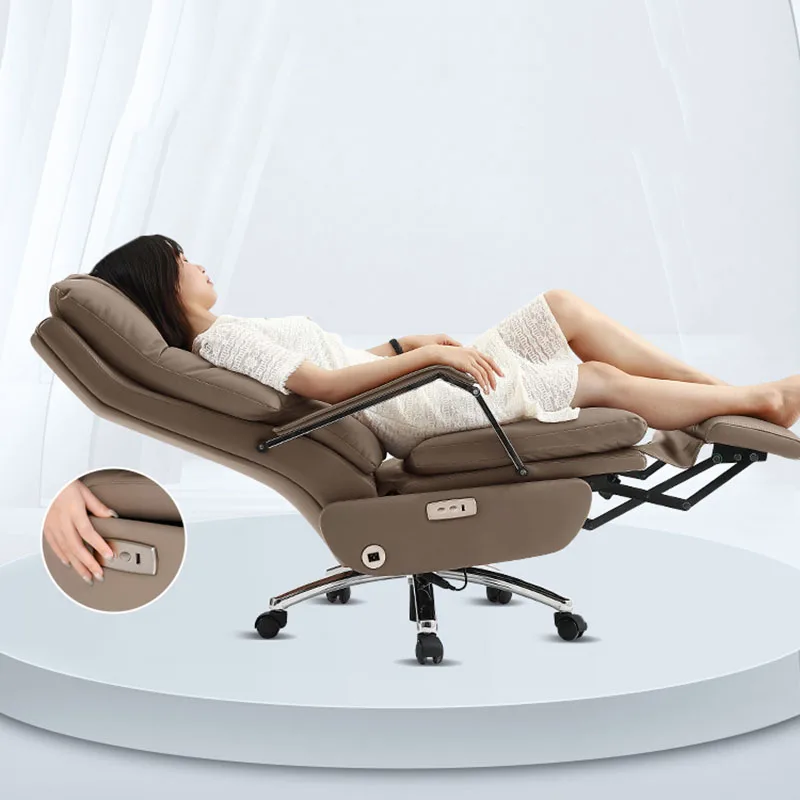 Офисный стул с поясничной поддержкой комфортный поворотный роликовый