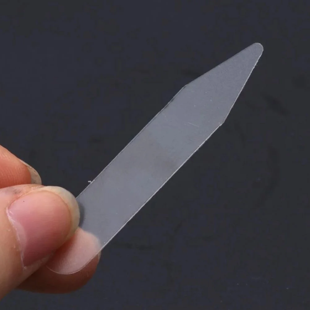 

Collar Protectors Mens Shirts Supplies Stiffeners Stickers Inserts Stays Support