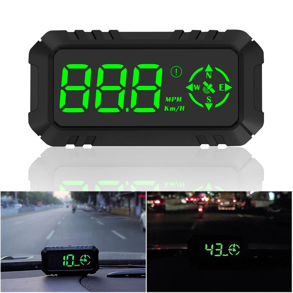 

LEEPEE GPS Head-Up Display Digital Car Speedometer HUD Projector Display G7 Car Electronics Accessories For All Vehicles