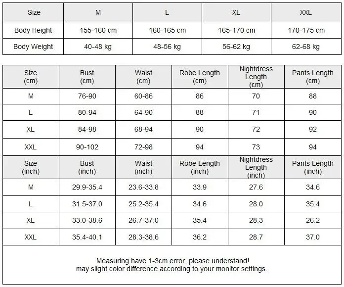 

Pajamas Set Suit Soft Lingerie V-neck Gown Casual Robe Pyjamas Bathrobe Satin Wear Lounge Sleepwear Women Nightwear