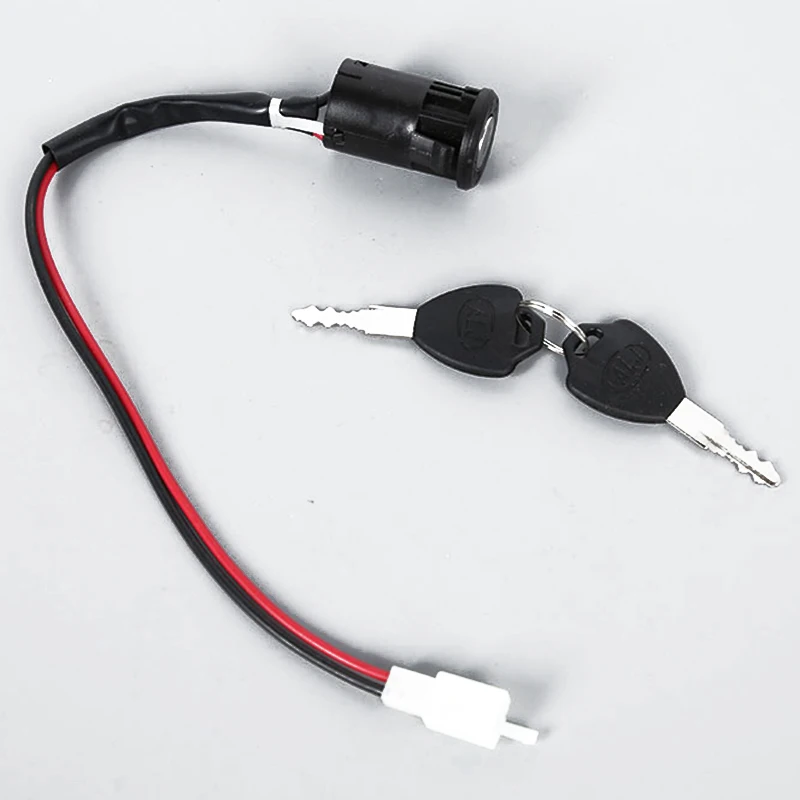 

Ignition Switch Lock Keys With Wire Electric Scooter Tricycle Vehicle Assembly Kit Universal Kick Scooter Parts Accessories