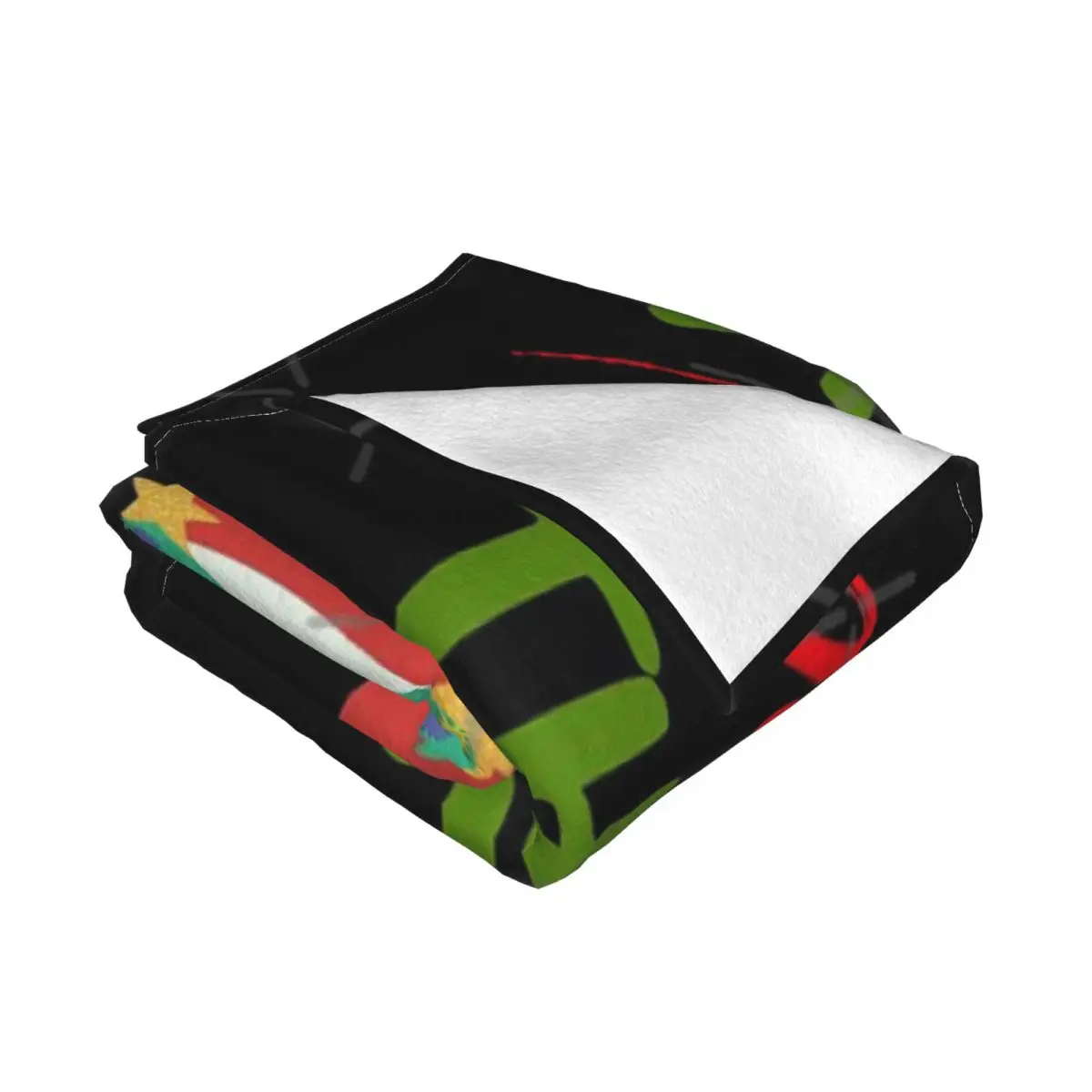 Манта с капюшоном для кемпинга принтом Санта-Клауса собаки пляжа