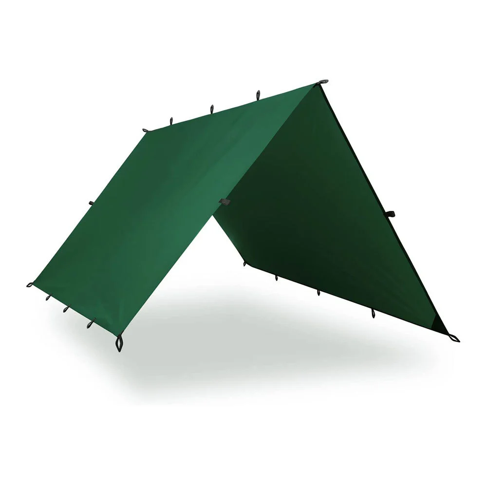 

Guide Tarp - 100% Waterproof Ultralight Ripstop SilNylon Backpacking Rain Fly - 10x7, 10x10, 13x10, 15x15, or 20x13 ft