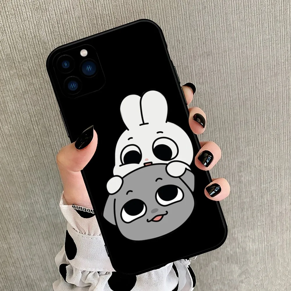 Милый мультяшный чехол K-Kkamang для телефона iPhone 8 11 12 13 14 15 Mini X XR XS PRO MAX Plus