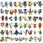 Кукла-конструктор Ninja Masters of Spinjitzu Jay Cole Kai Zane Lloyd Mini