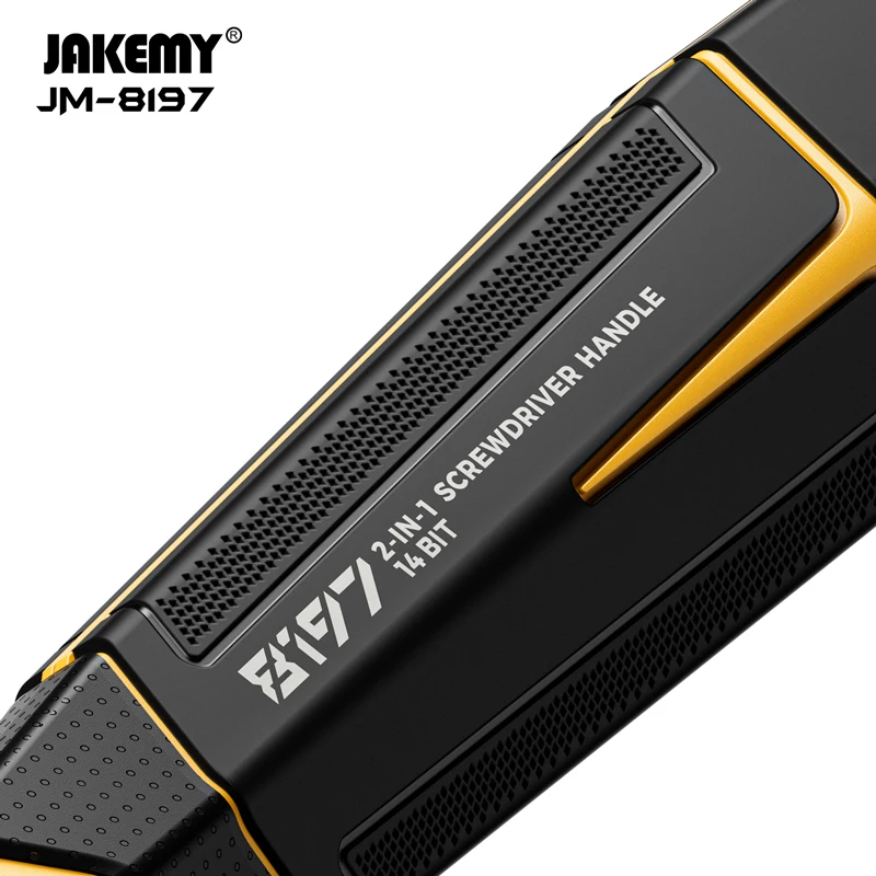 Набор прецизионных отверток JAKEMY JM-8197 с 14 сверлами высокой твердости для