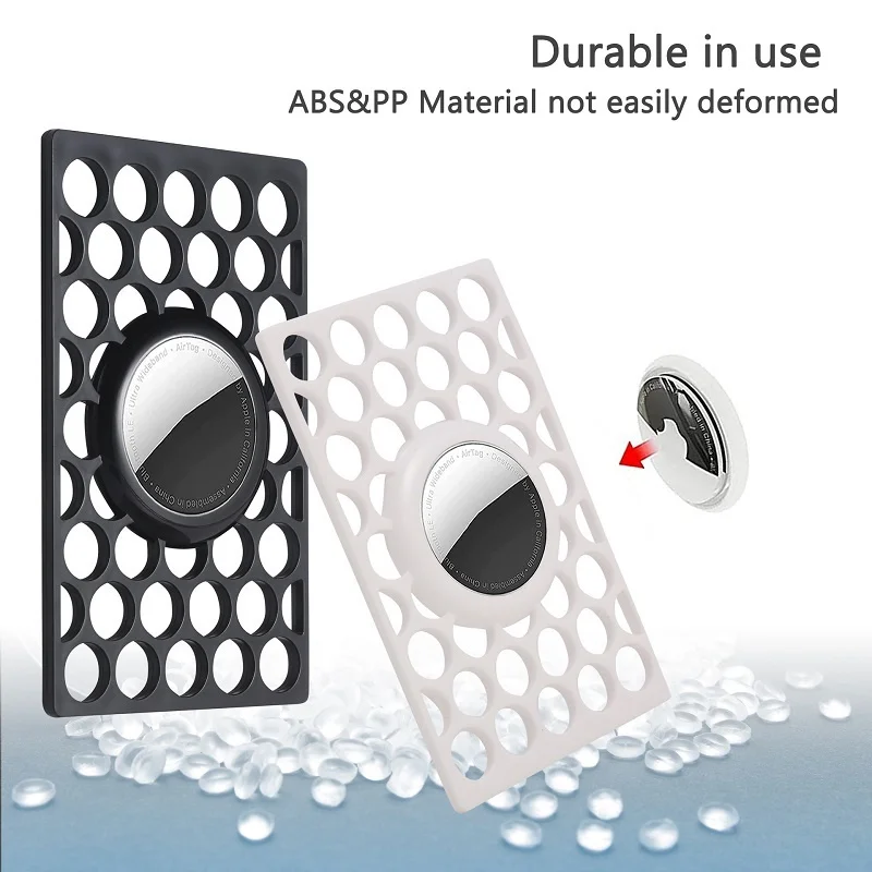 

For Apple Airtags Location Tracker Card Shape Protector Sleeve Cover Compatible For Airtag Honeycomb Protective Cover