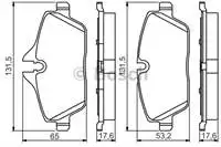 

BOSCH 0986495276 ON BRAKE BALATASI BMW E90 E87 KAMPANYALI (.)