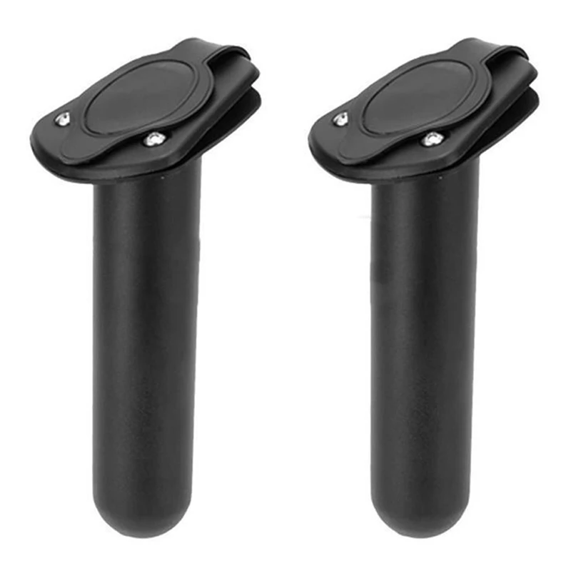 4 Pcs Kayak Deck Plastic Flush Mount Fishing Rod Holders And Caps Fishing Rod Holders For Garage