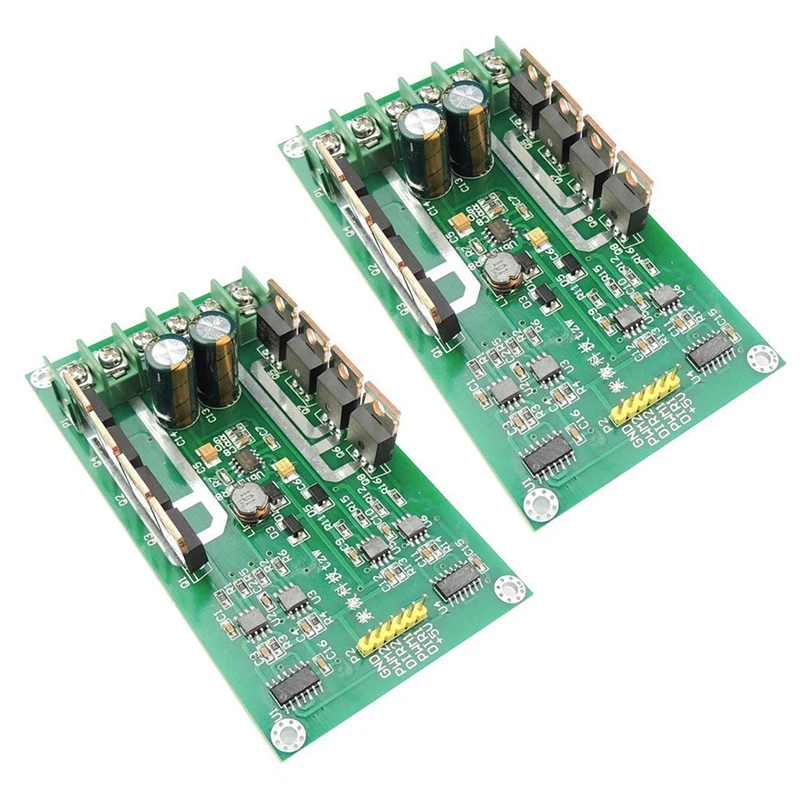 

2X H-Bridge DC Dual Motor Driver PWM Module DC 3-36V 15A Peak 30A IRF3205 High Power Control Board