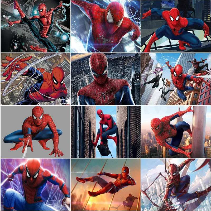 Набор для алмазной вышивки Человек-паук |