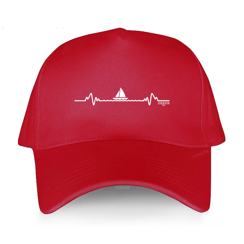 

Outdoor Snapback Baseball Cap Black Boyfriend Cotton Hats Sailing Pulse Graphic men Summer Hip Hop Caps unisex luxury sunhat