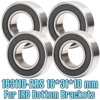 163110 2rs ball bearing 4 pcs 163110 mm chrome steel double sealed 163110rs bicycle bearings for ird bottom brackets