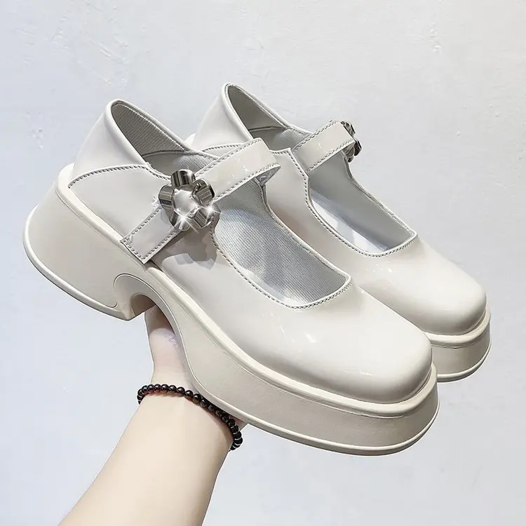 

Women's Shoes 2022 New Ladies Lolita Shoes Uniform Shoes Square Toe Ankle Strap Mary Jane Shoes Cute Sexy Retro British Style