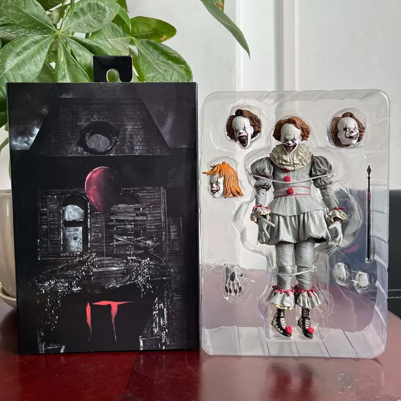 NECA Pennywise Джокер фигурка кукольная модель игрушки из фильма ужасов унисекс