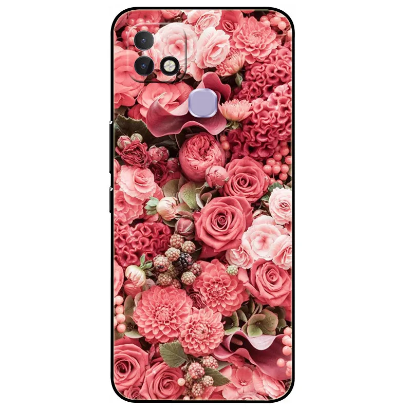 for infinix hot 10i case x659b silicone soft fashion tpu phone cover for infinix hot10i case x658e bumper funda for hot 10i 6 52 free global shipping