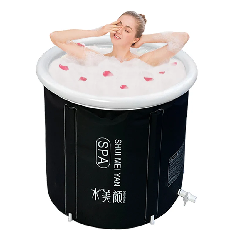 

Home Sauna Eco Friendly Products Foot Spa Bucket Bath Goods Large Folding Bathtub Hot Tub Ducha Piscina Bathroom Barrel SY50YP