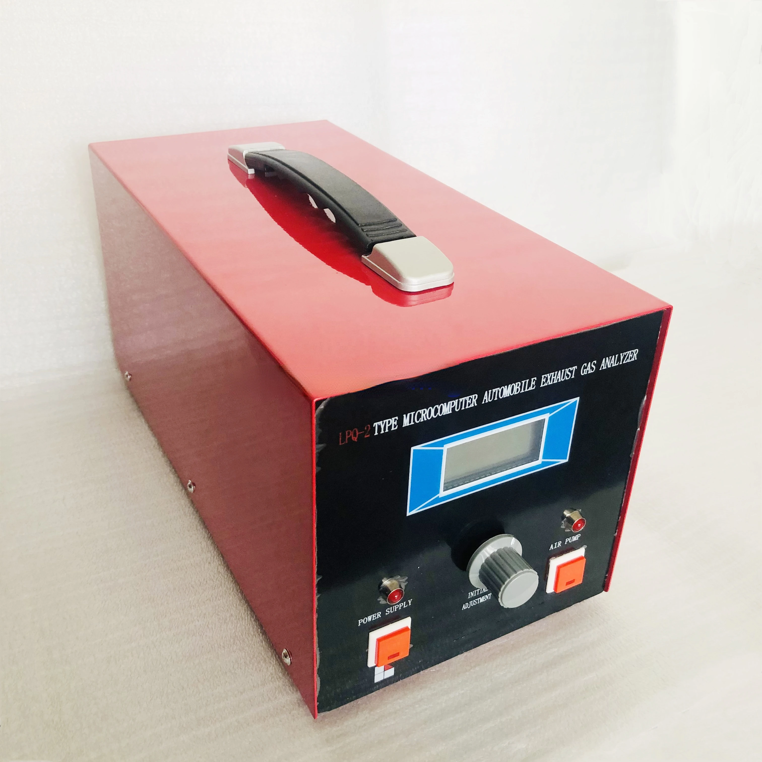 

LPQ2 Automobile Exhaust Gas Analyzer Auto Gas Emission Oxygen Content Tester for Gasoline Vehicle
