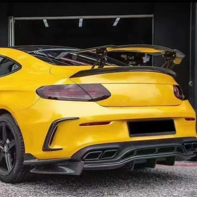 Для Mercedes Benz E Class W213 W238 E300 E350 V стильные задние ласты из углеродного волокна задний