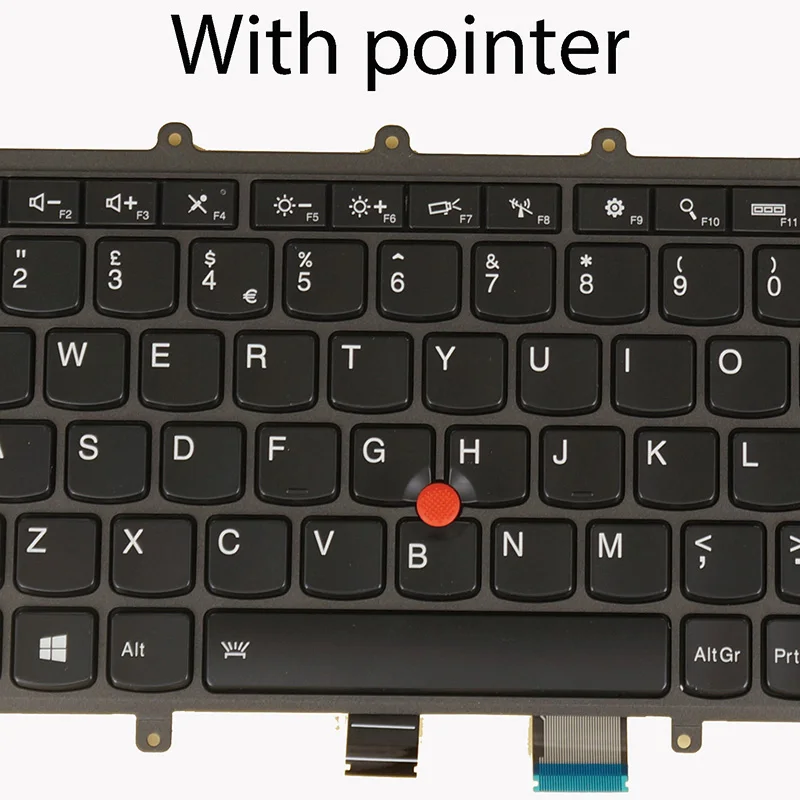 Клавиатура ноутбука с подсветкой для lenovo thinkpad x260 x270 (20HN 20HM 20K6 20K5) A275 20KC 20KD CS13XBL-84FC