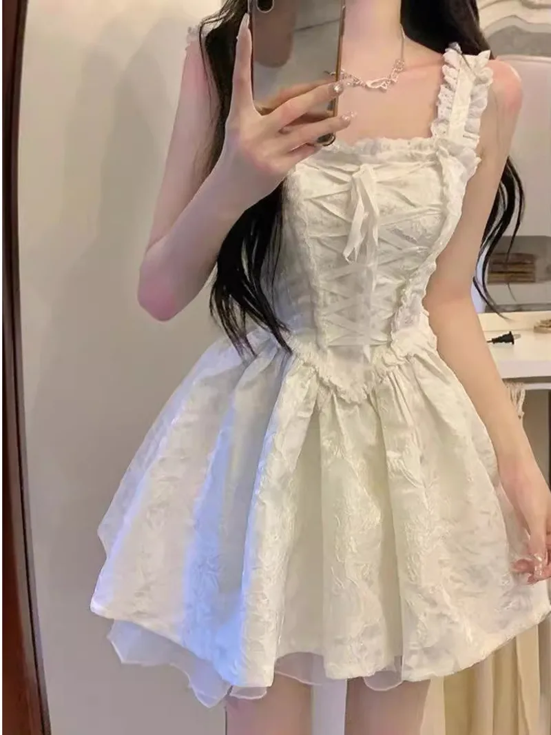 Женское белое платье Y70Z