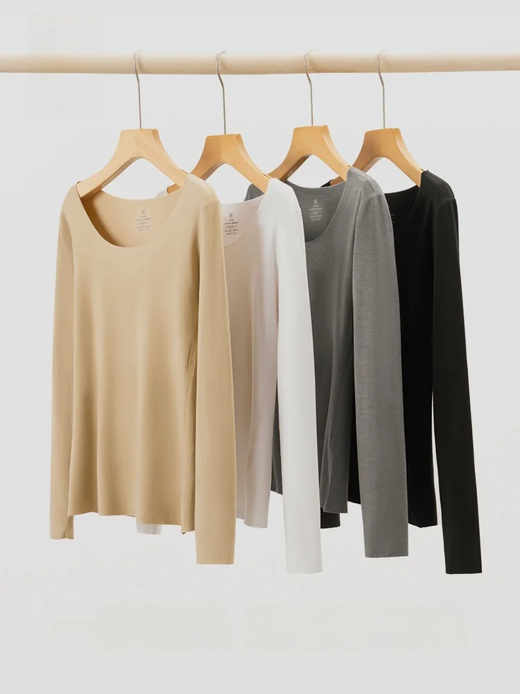 Meiyabi Traceless Thermal Heattech нижнее белье женский костюм на флисовой подкладке утепленные