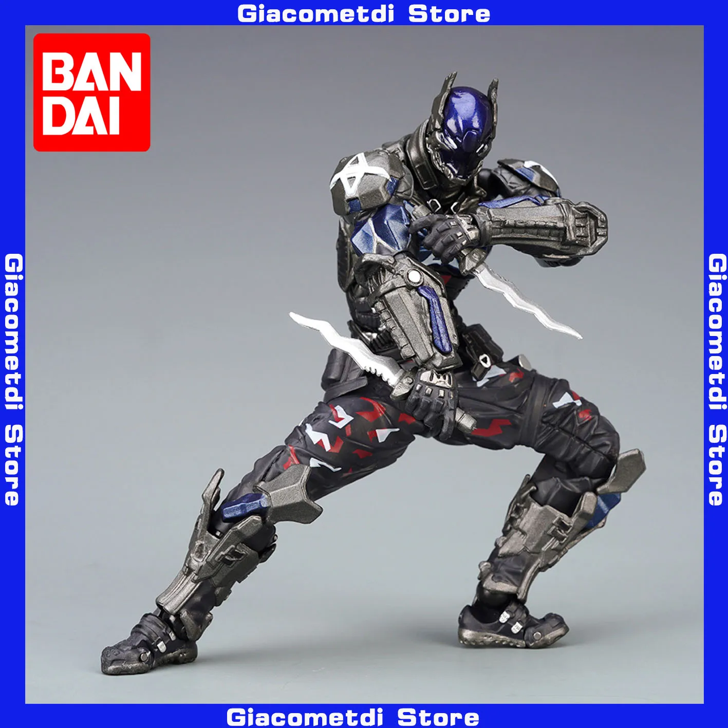 Экшн-фигурка Yamaguchi, удивительная модель Бэтмена: Аркхэма, рыцарь, ПВХ летучая мышь, подвижная фигурка постоянного тока, подарок для детей, 17 см