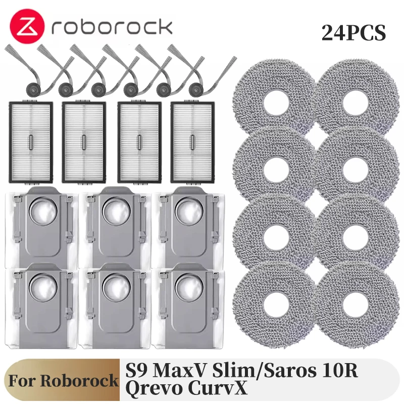 

Запасные части для роботов-пылесосов Roborock Saros 10R/G20S Ultra/S9 Maxv