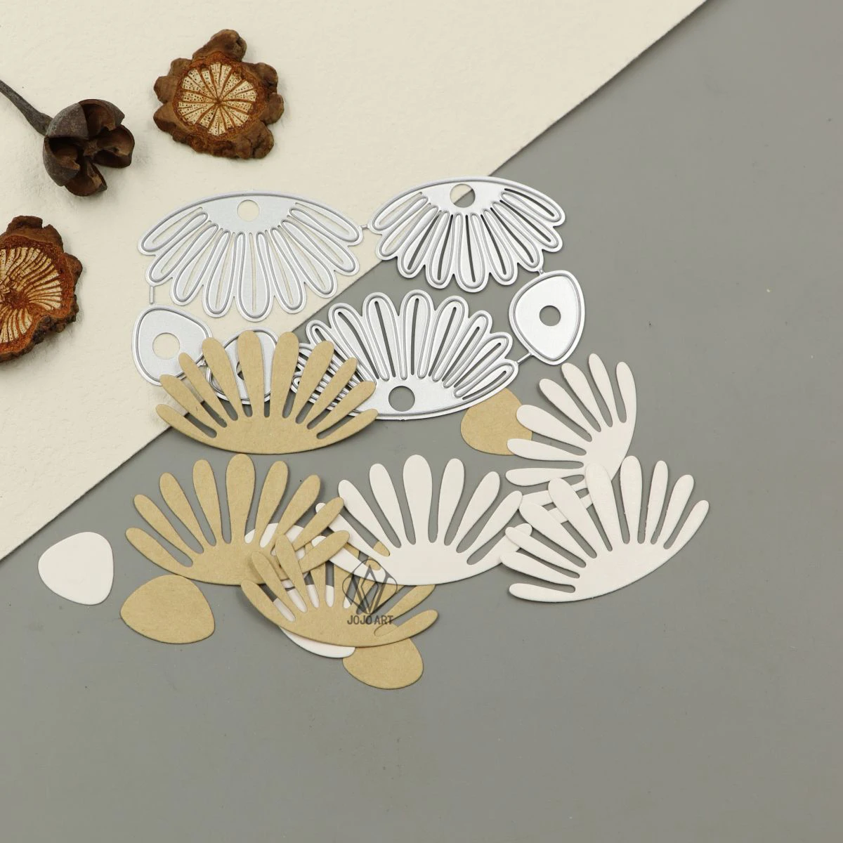 Металлические Вырубные штампы в виде цветка маргаритки для скрапбукинга альбом