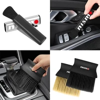 car cleaning brush dashboard air outlet dust cleaning brush for nismo logo r34 gtr nissan tiida sylphy teana x trail 1 2 qashqa
