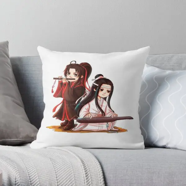 

Anime Mo Dao Zu Shi Print Throw Pillow Case Cushion Cover Home Decoration Pillowcase For Sofa Car Pillowcase 45x45cm
