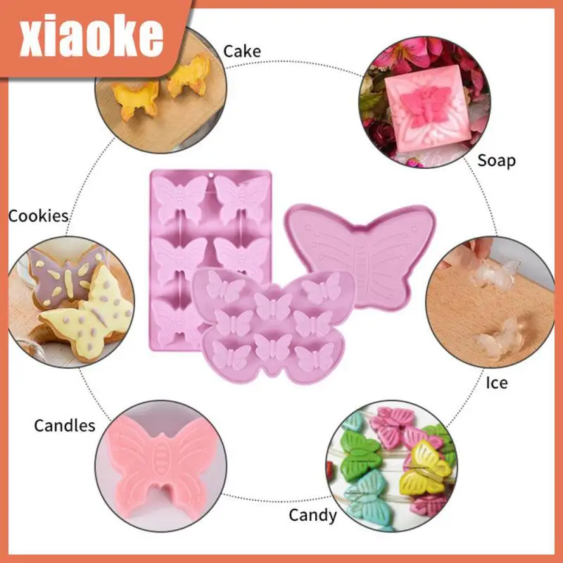 

Mold For Baking Oven Silicone Jelly Stereo Mold Creative Silicone Molds For Oven Microwave Oven No Peculiar Smell 2023 Butterfly