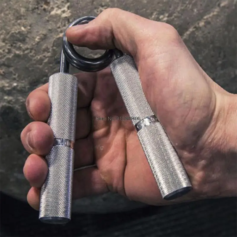 

A-type Grip Device Arm Strength Rehabilitation Practice Professional Grip Device Aluminum Handle Finger Strength Training Device