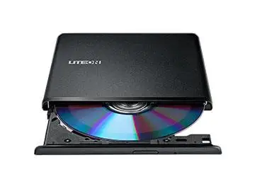 Lite-On ES1 ультратонкий портативный USB 2 0 DVD-проигрыватель-черный | Электроника