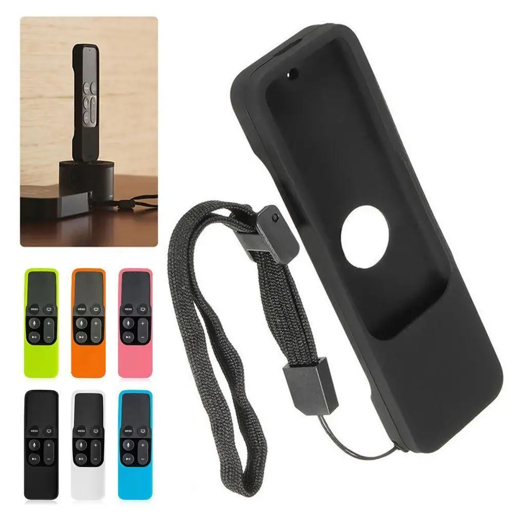 

Silicone Remote Control Cases Protective Covers for Apple TV 4th Generation Remote Control Shockproof Non-slip Remote Control