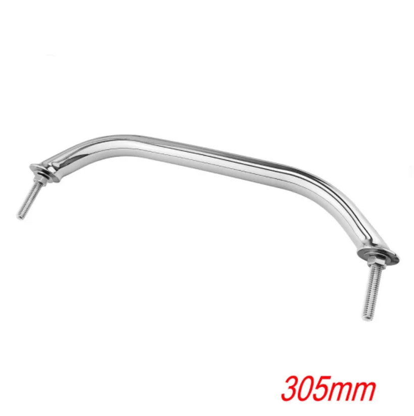 304 Marine Grade Grab Handle Door Boat Accessories Handrail Grip Rail Grab Bar Handle With Bolt Boat Hatch Yacht Marine Bath