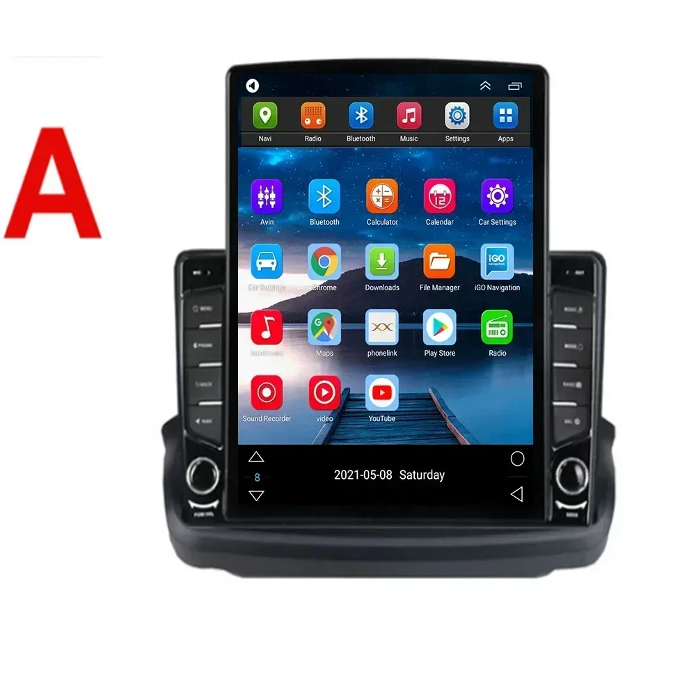 Автомобильный радиоприемник Tesla Style 2Din Android 13 для Hyundai Rohens Coupe Genesis 2009-2011