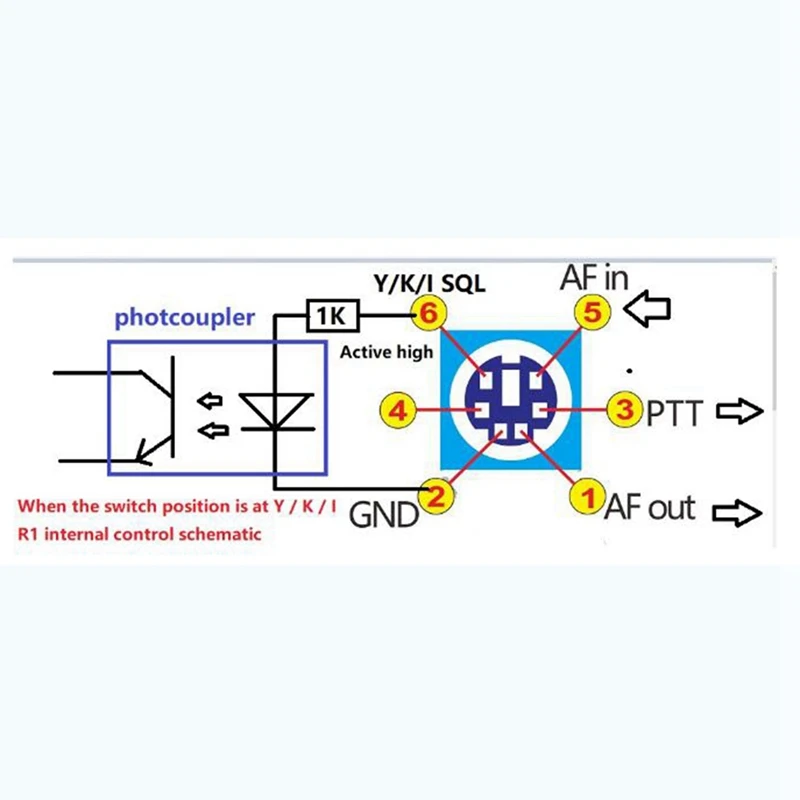 Для Echolink и Zello YY голосовой интерфейс контроллер радиосеть USB звуковая карта