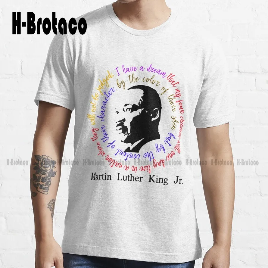 

Футболка Martin Luther King Jr., модная летняя футболка унисекс из дышащего хлопка
