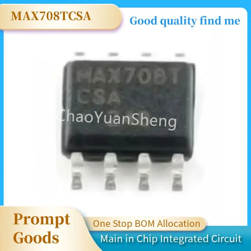 Мониторинг напряжения MAX708TCSA + T + 3 в, низкая стоимость, контрольные схемы