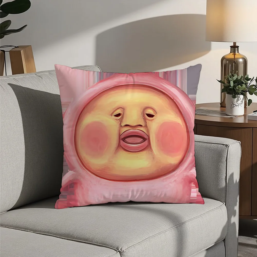 Наволочка K-Kobito Zukan персиковая