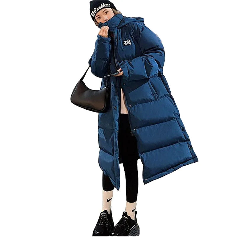 Женское зимнее пальто элегантный женский пуховик новинка 2022 модная теплая