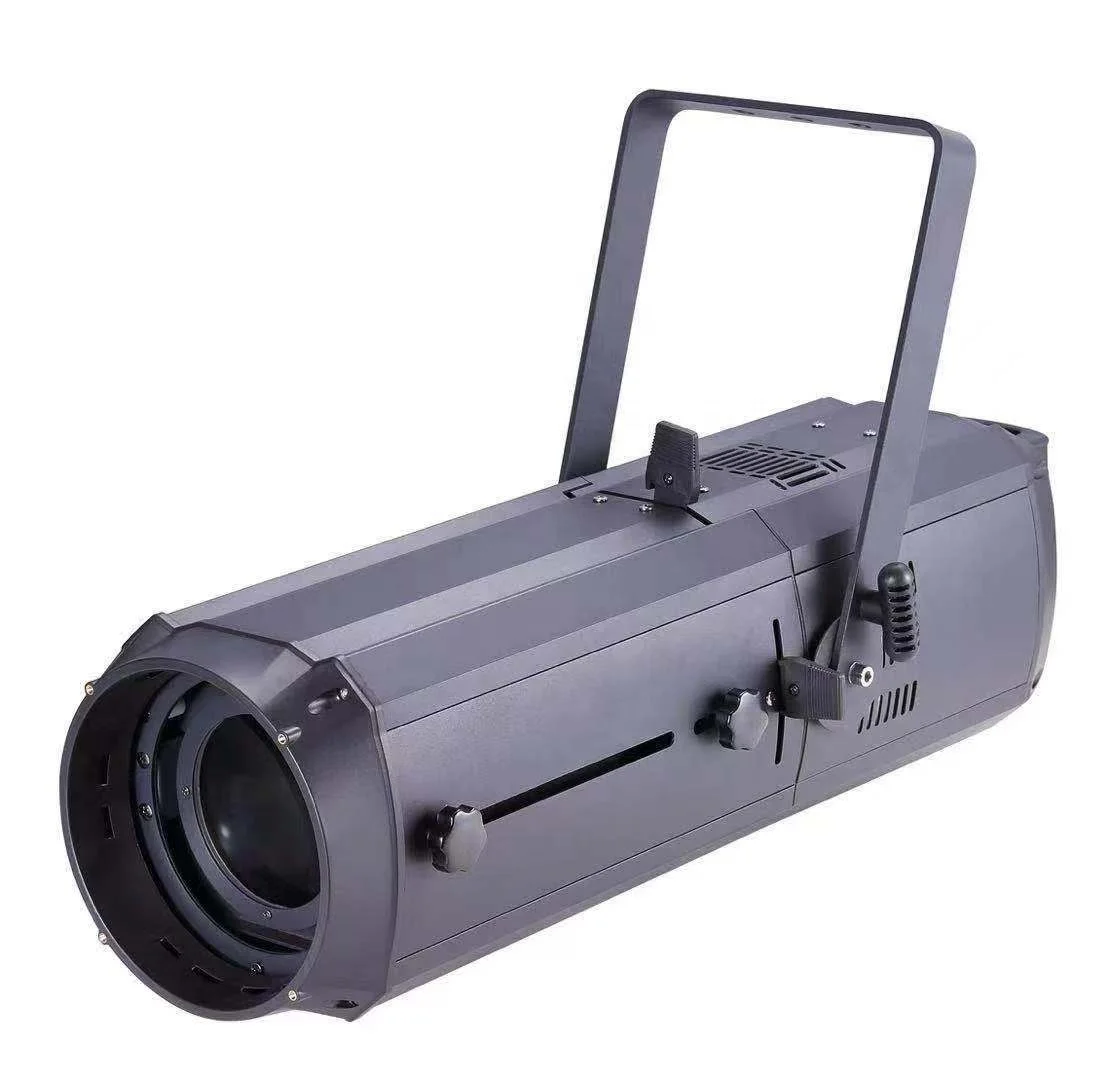 

200w studio rgbw zoom spot theater stage ellipsoidal led profile light