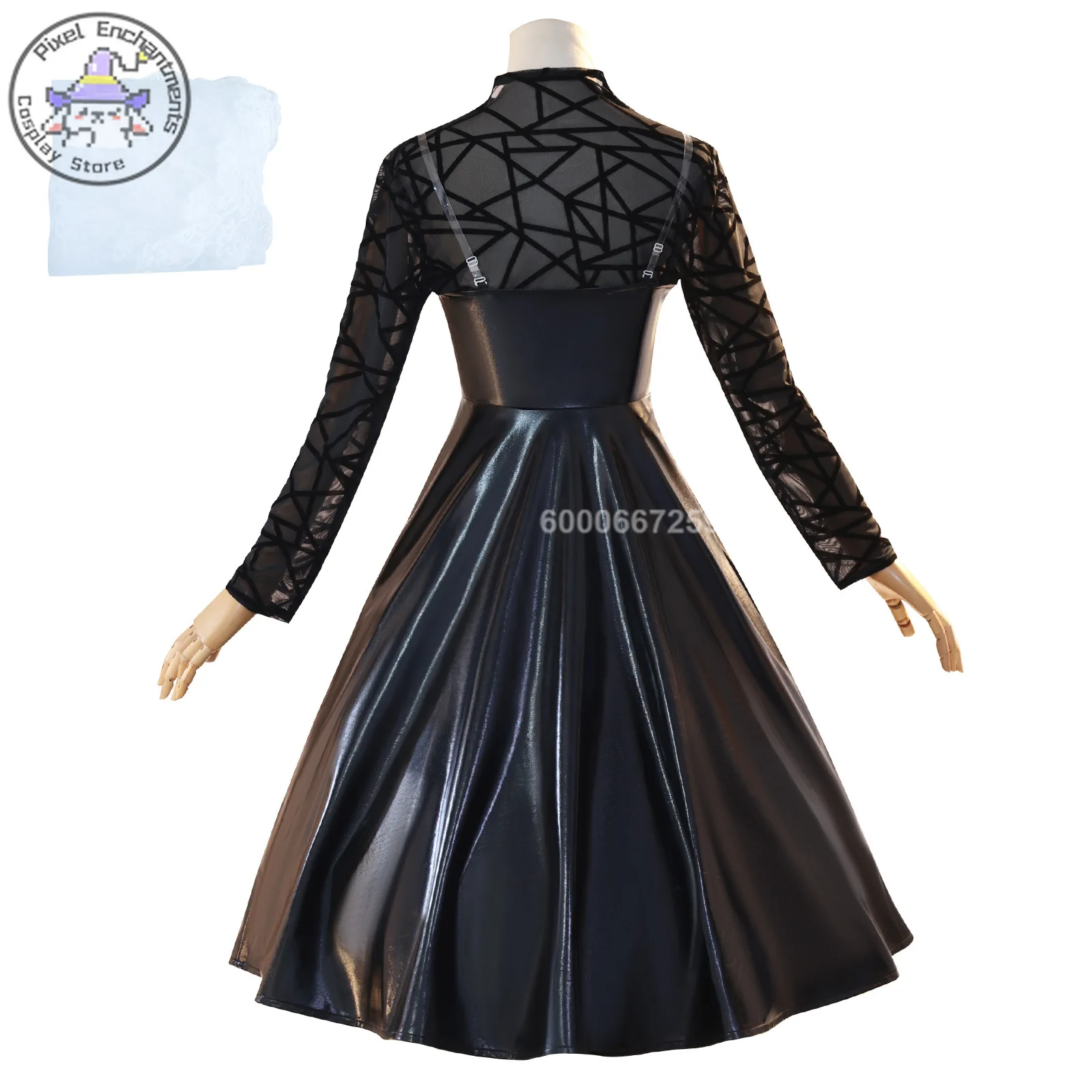 Аниме SAKAMOTO DAYS Osa-Ragi косплей костюм женская униформа черное кожаное платье