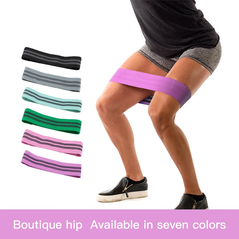 

Hipcircle Fitness Rubber Band Elastic Yoga Resistance Bands Set Hip Circle Expander Bands Gym Fitness Booty Band Home Workout