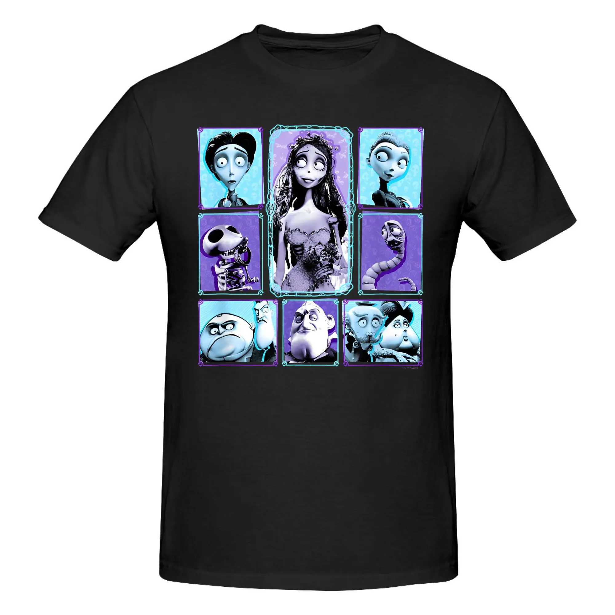 Мужская/Женская футболка из чистого хлопка с коротким рукавом