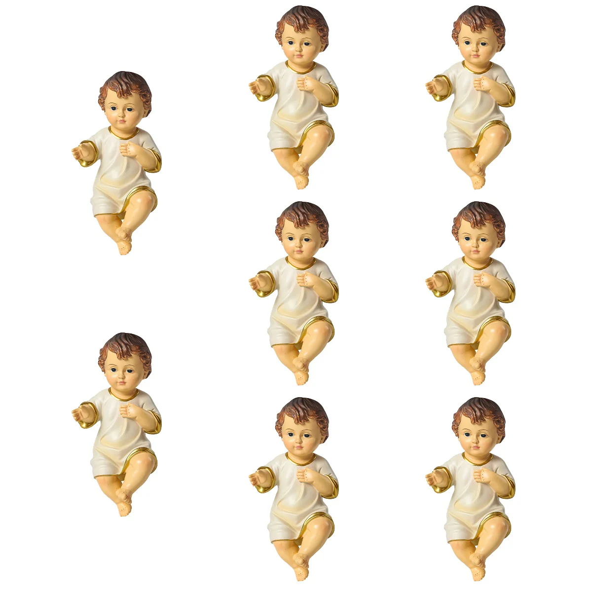 

Religious Holy Child Ornament Jesus Baby Statue Figurine Church Adornment Resin Saint Small Home Decor Accents Outdoor