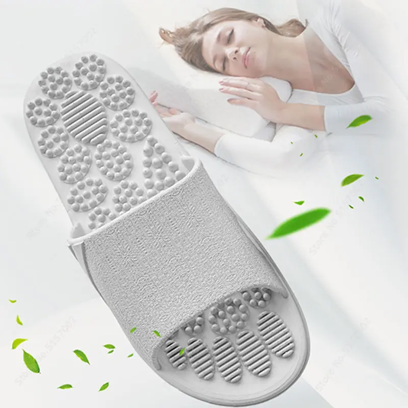 Массажные шлепанцы Youpin для мужчин и женщин Нескользящие удобные износостойкие