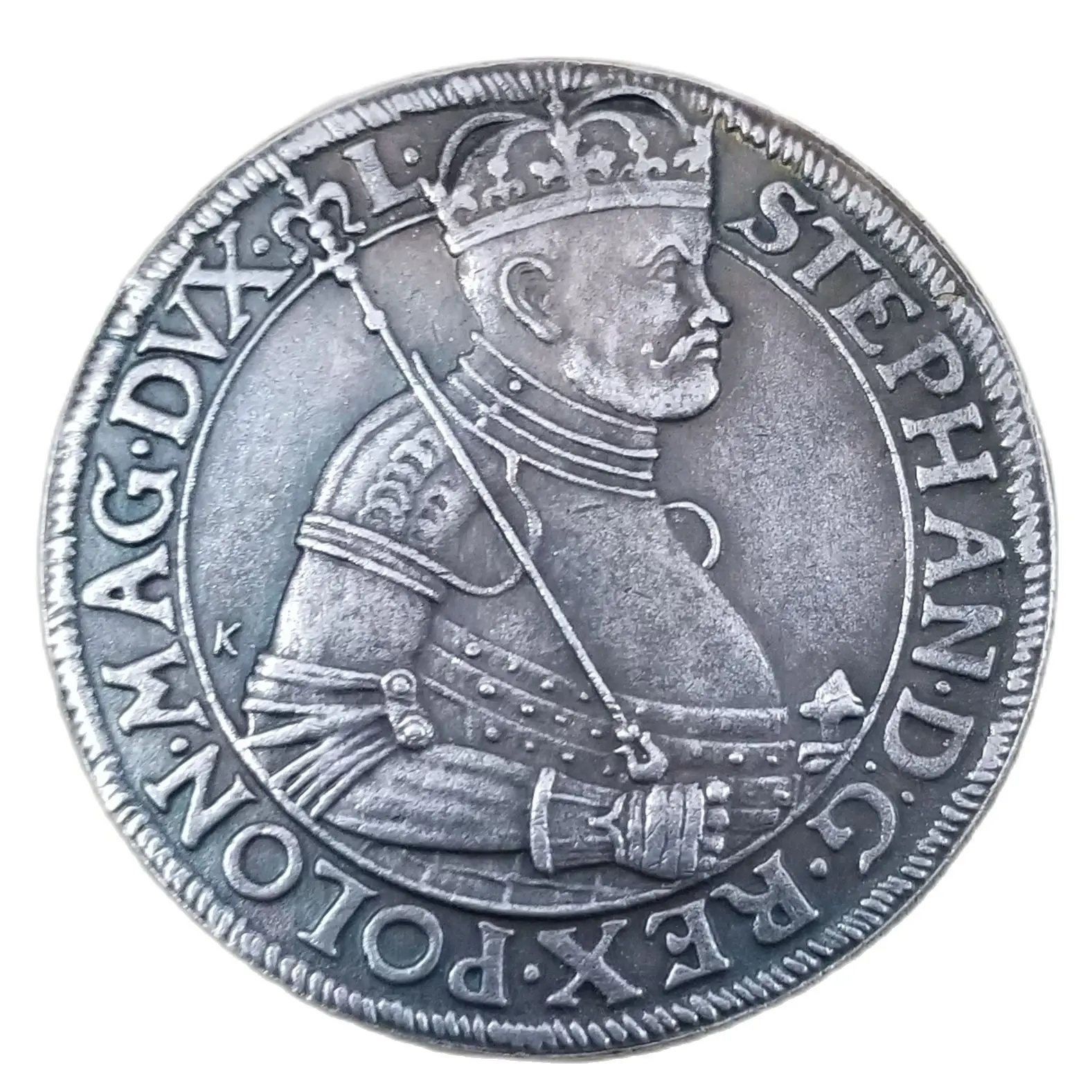 

1585 Poland Vintage Silver Plated Coins Copy Home Decor Coin Magic Collectibles Coins Lucky Toy Coins Christmas Gifts#2080